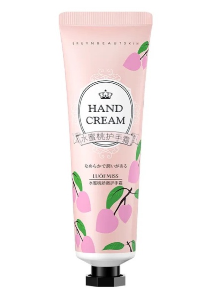 Luofmiss Крем увлажняющий для рук с экстрактом персика 30мл