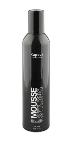 Kapous Professional Мусс для укладки волос сильной фиксации Mousse Strong 400мл