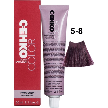 CEHKO Color Explosion крем-краска для волос 5/8 баклажан 60мл