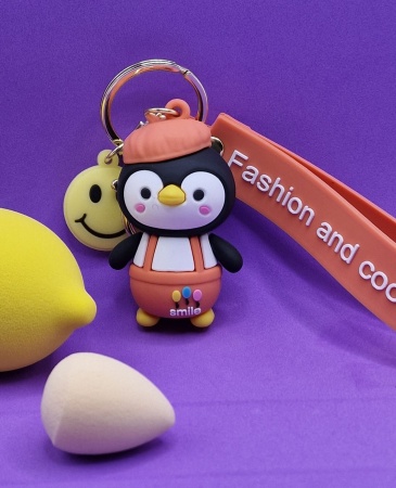 Y&M Брелок Пингвин оранжевый (Fashion and cool)