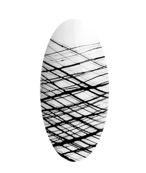 IRISK Паутинка Гель-краска для дизайна ногтей, черный 4мл