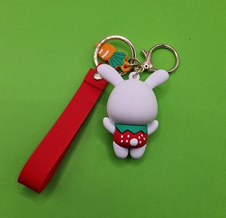 Брелок Зайчик клубничка (I Miss You)