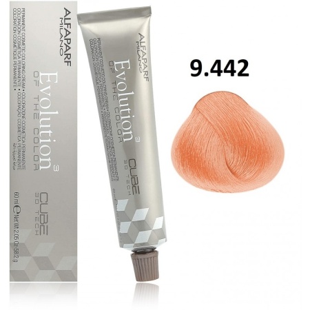Alfaparf Milano Evolution of the Color Крем-краска для волос 9/442 очень светлый интенсивный медно-фиолетовый блонд 60мл