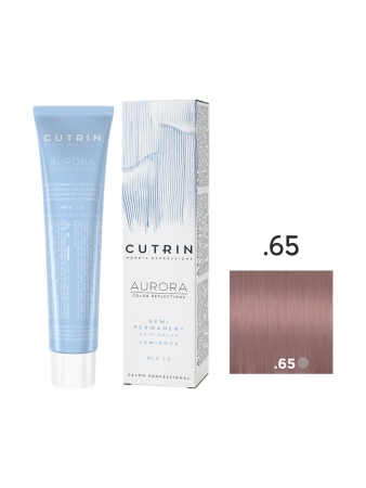Cutrin Aurora Demi крем-краска для волос /65 Ледяная клубника 60мл
