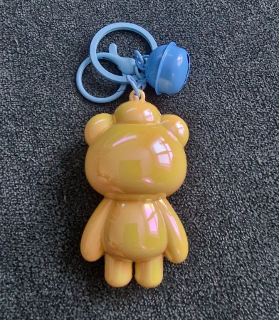 Брелок Панда перламутровый голубой