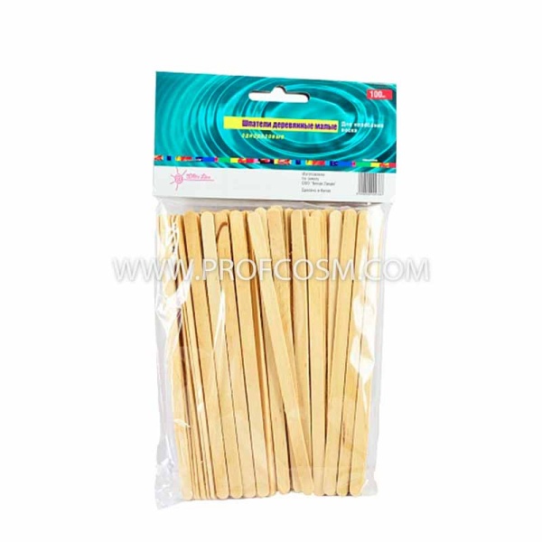 Шпатель для депиляции деревянный (малый) 100шт