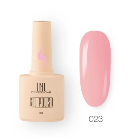 TNL Гель-лак для ногтей 8 Чувств №023 (мягкий розовый) 10мл