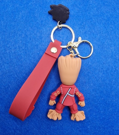 Брелок Марвел/ Малыш Грут красный (Lovely baby)