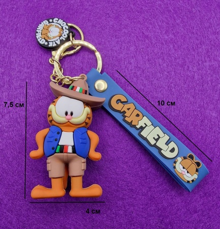Y&M Брелок Кот Гарфилд ковбой (Garfield)