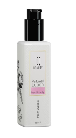 IQ Beauty Лосьон парфюмированный для рук и тела Пион и Сандал 250мл