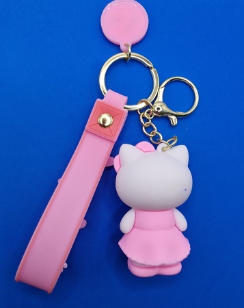 Брелок Хелло Китти платье розовое (Hello Kitty)
