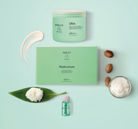 Kaaral Purify Лосьон для волос восстанавливающий Restructure Intense Repair Treatment 12*10мл