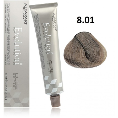Alfaparf Milano Evolution of the Color Крем-краска для волос 8/01 светлый прозрачно-пепельный блонд 60мл