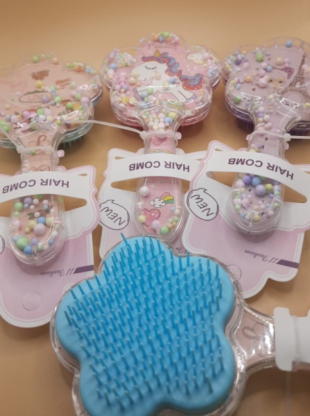 Щетка массаж HC 17,5 см, цветок