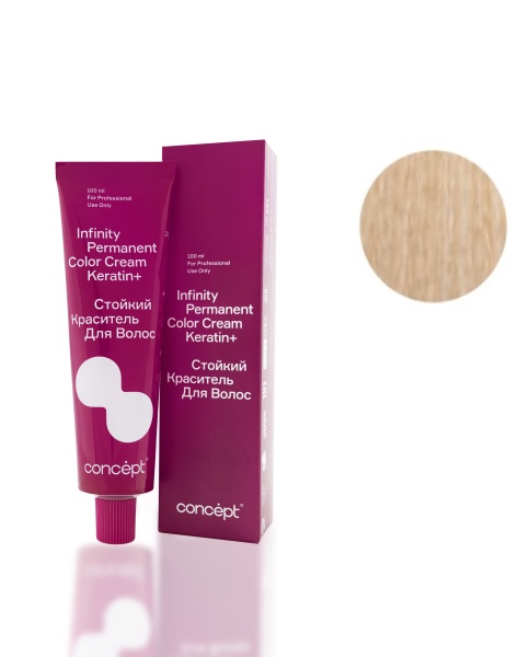 Concept Infinity крем-краска для волос 12/0 экстра светлый блондин 100мл