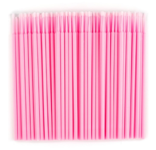 Микрощеточки для ресниц тонкие (S) 100шт