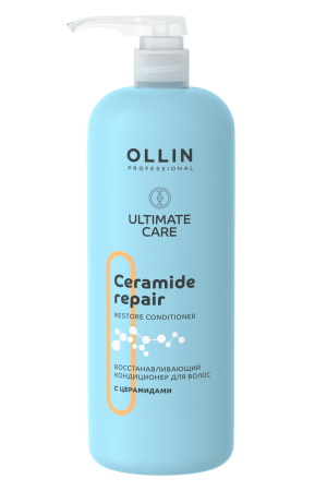 Ollin Ultimate Care Кондиционер для восстановления волос с церамидами Restore Conditioner With Ceramides 1л