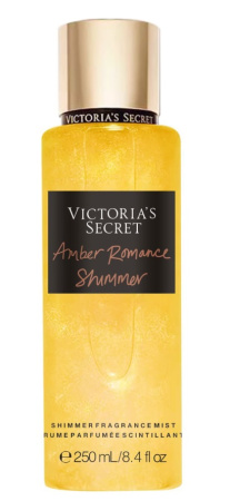 Victorias secret Спрей для тела парфюмированный Amber Romance Shimmer 250мл