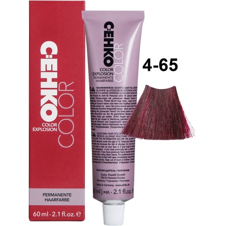 CEHKO Color Explosion крем-краска для волос 4/65 махагоновый красный 60мл