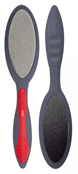 Titania Терка для ног 2-х сторонняя 3041/MEN (метал+наждак)