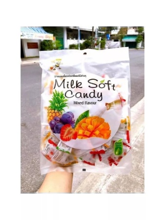 Milk Soft Candy Тайские молочные конфеты вкус ассорти (100шт) 380гр