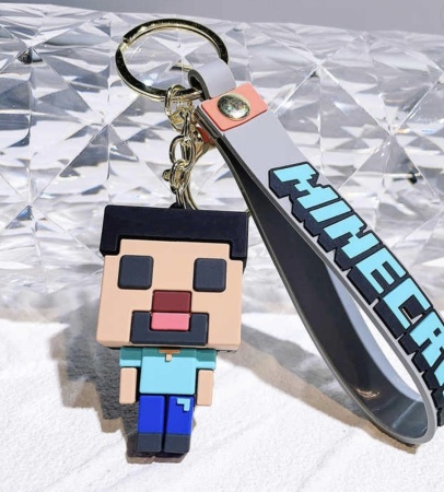Брелок Майнкрафт/ Стив (Minecraft)