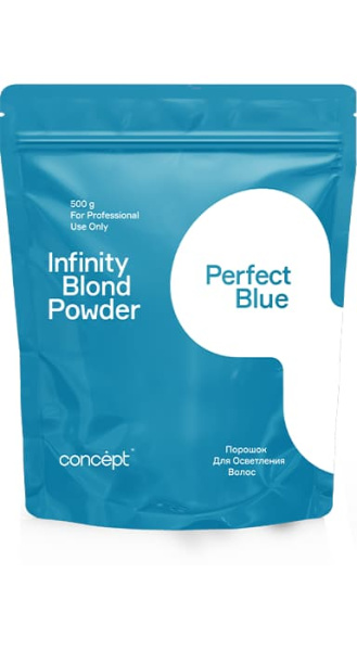 Concept Infinity Blond Порошок для осветления волос Perfect Blue Lightening Powder 500г