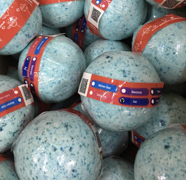 Шар для ванны бурлящий Axe Sabbi 160гр