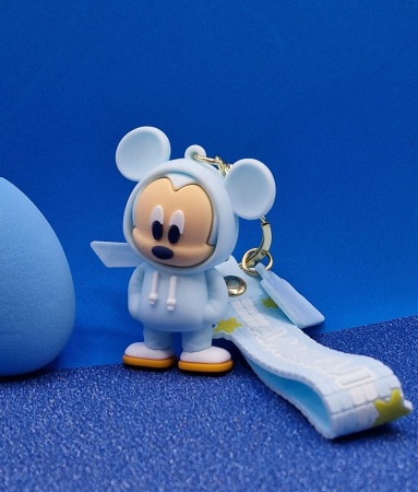 Y&M Брелок Микки Маус голубой (AmeikaJI)