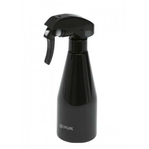 DEWAL Распылитель для волос парикмахерский пластиковый (пульверизатор для воды) с японской помпой, черный 250 мл