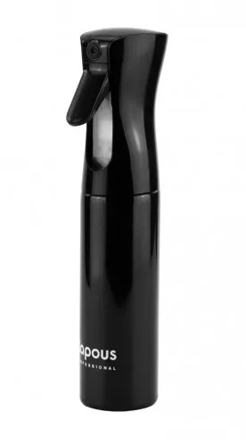 Kapous Распылитель для волос парикмахерский пластиковый (пульверизатор для воды) черный 300 мл