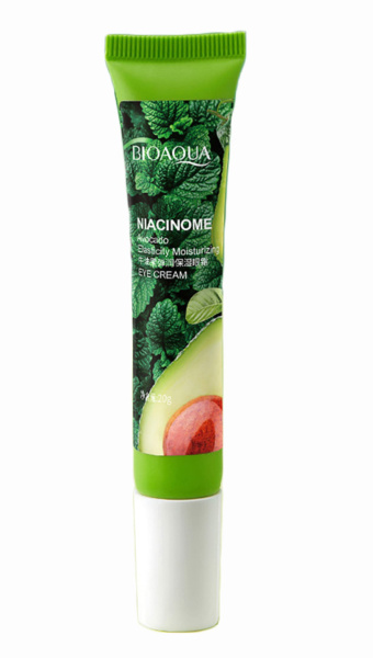 BioAqua Крем для кожи вокруг глаз увлажняющий антивозрастной с экстрактом авокадо Niacinome Avocado Eye cream 20мл
