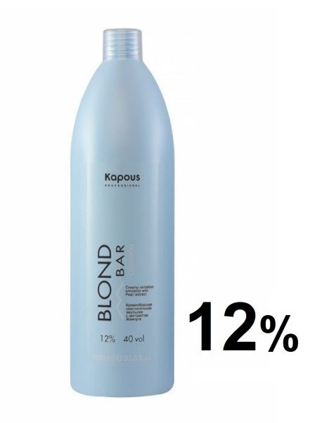 Kapous Professional Окислитель (эмульсия, оксигент, оксид) Blond Bar 12% 1000мл