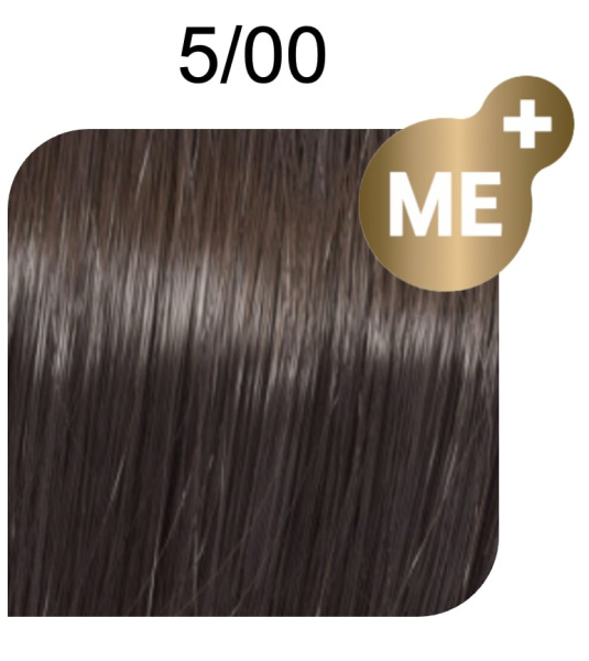Wella Koleston Perfect ME+ крем-краска для волос 5/00 светло-коричневый натуральный интенсивный 60мл
