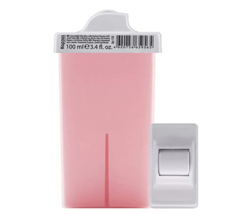 Kapous Воск в патроне для депиляции лица с мини роликом розовый Диоксид титаниума 100мл