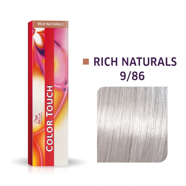 Wella Color Touch крем-краска для волос 9/86 очень светлый блонд жемчужно-фиолетовый 60мл