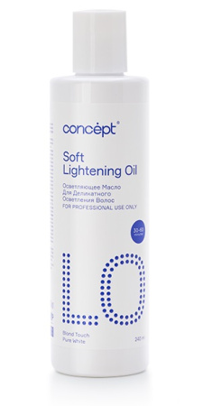 Concept Blond Touch Масло для деликатного осветления волос Soft Lightening Oil 240мл