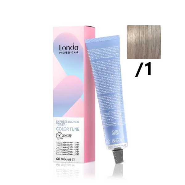 Londa Color Tune краска-тонер для волос /1 Серебристый мел 60мл