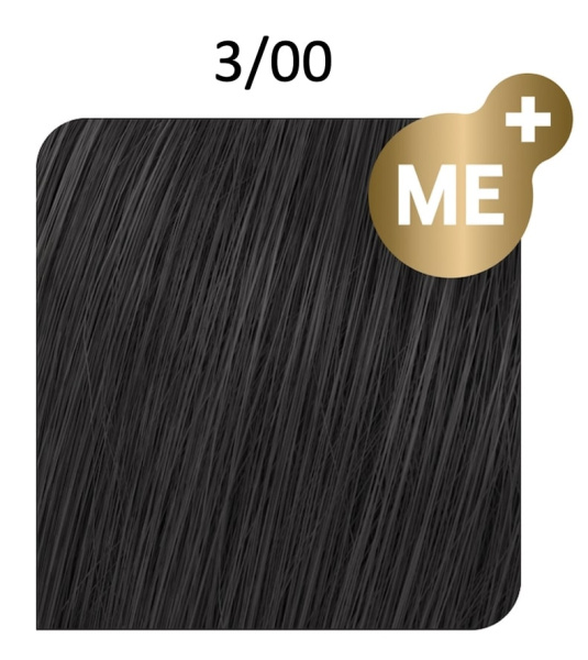 Wella Koleston Perfect ME+ крем-краска для волос 3/00 темно-коричневый натуральный интенсивный 60мл