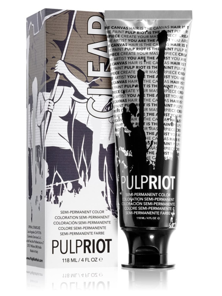 Pulp Riot Полуперманентный краситель для волос оттенок Clear (Прозрачный) 118мл