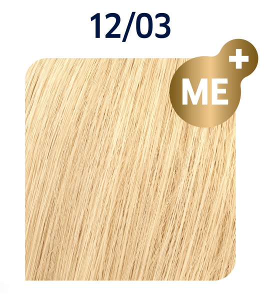 Wella Koleston Perfect ME+ крем-краска для волос 12/03 чайная роза 60мл