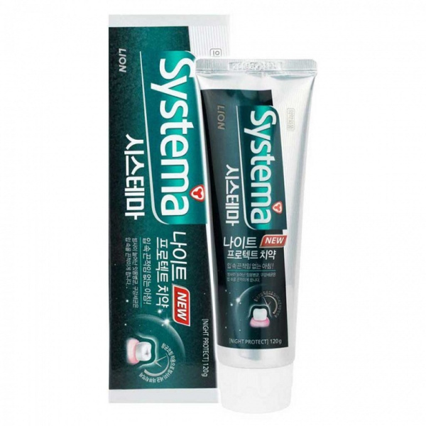 Lion Паста зубная ночная Systema toothpaste night protect 120гр