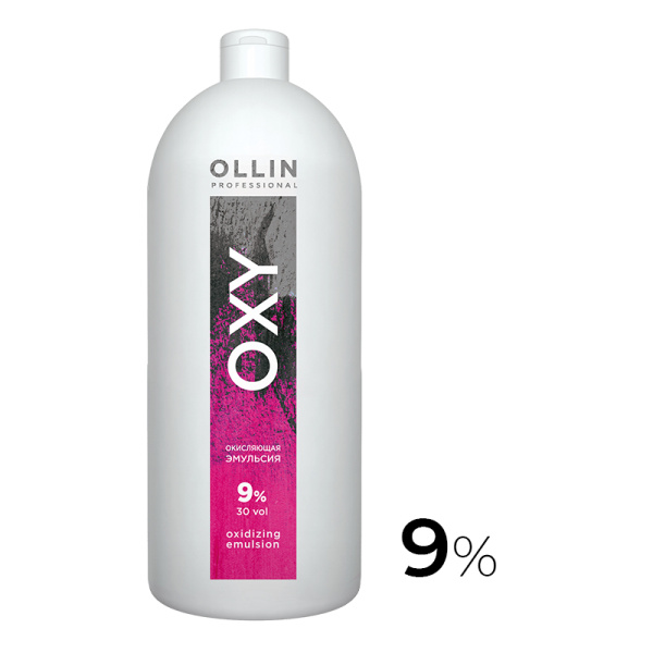 Ollin Oxy Окислитель (эмульсия, оксигент, оксид) для красителя 9%, 1000мл