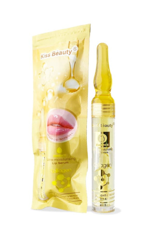 Kiss Beauty Сыворотка увлажняющая для губ с коллагеном Ultra-Moisturising Lip Serum Collagen 5мл