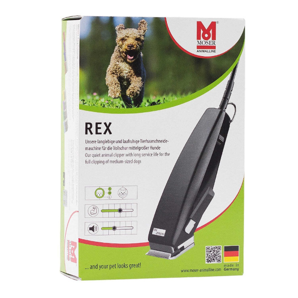 Машинка для стрижки собак Moser Rex 1230-0078 с регулировкой длины среза