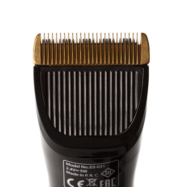 Машинка для стрижки волос Dewal Aspect 03-031 Black беспроводная, роторная, 1-1,9 мм