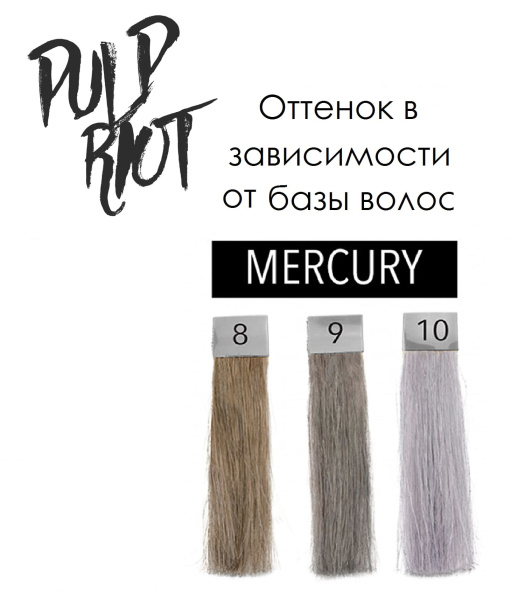 Pulp Riot Полуперманентный краситель для волос оттенок Mercury (Меркурий) 118мл