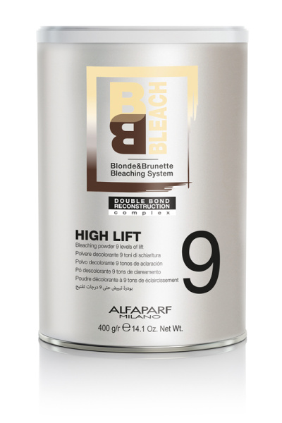 Alfaparf Milano Порошок обесцвечивающий для волос до 9 уровней Bb Bleach High Lift Powder 400гр