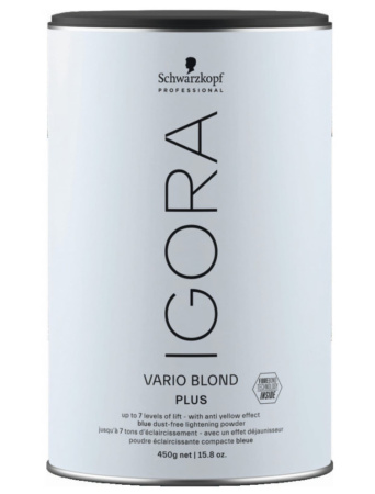 Schwarzkopf Professional Igora Порошок для обесцвечивания волос Vario Blond plus 450г