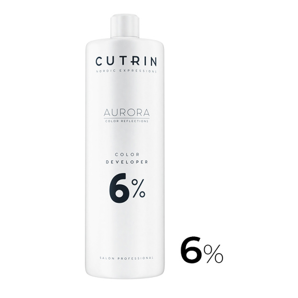 Cutrin Aurora Окислитель (эмульсия, оксигент, оксид) для красителя 6%, 1000мл